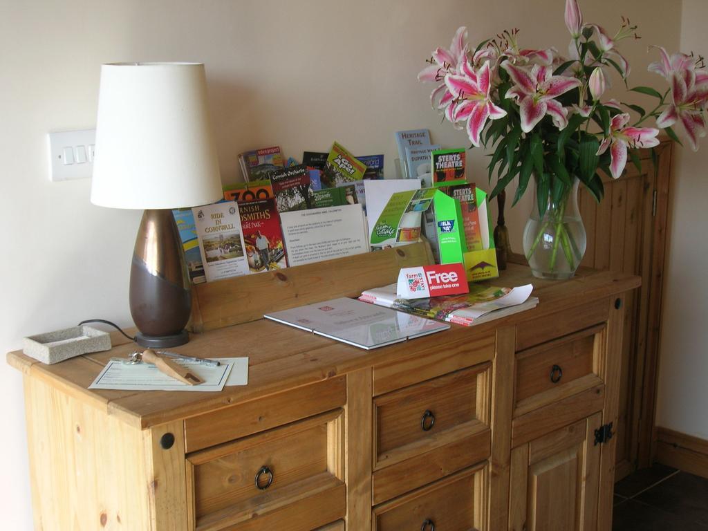 Polhilsa Farm Bed & Breakfast Callington Bagian luar foto